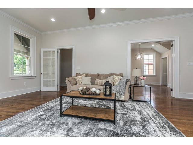 Living room looling to dining room