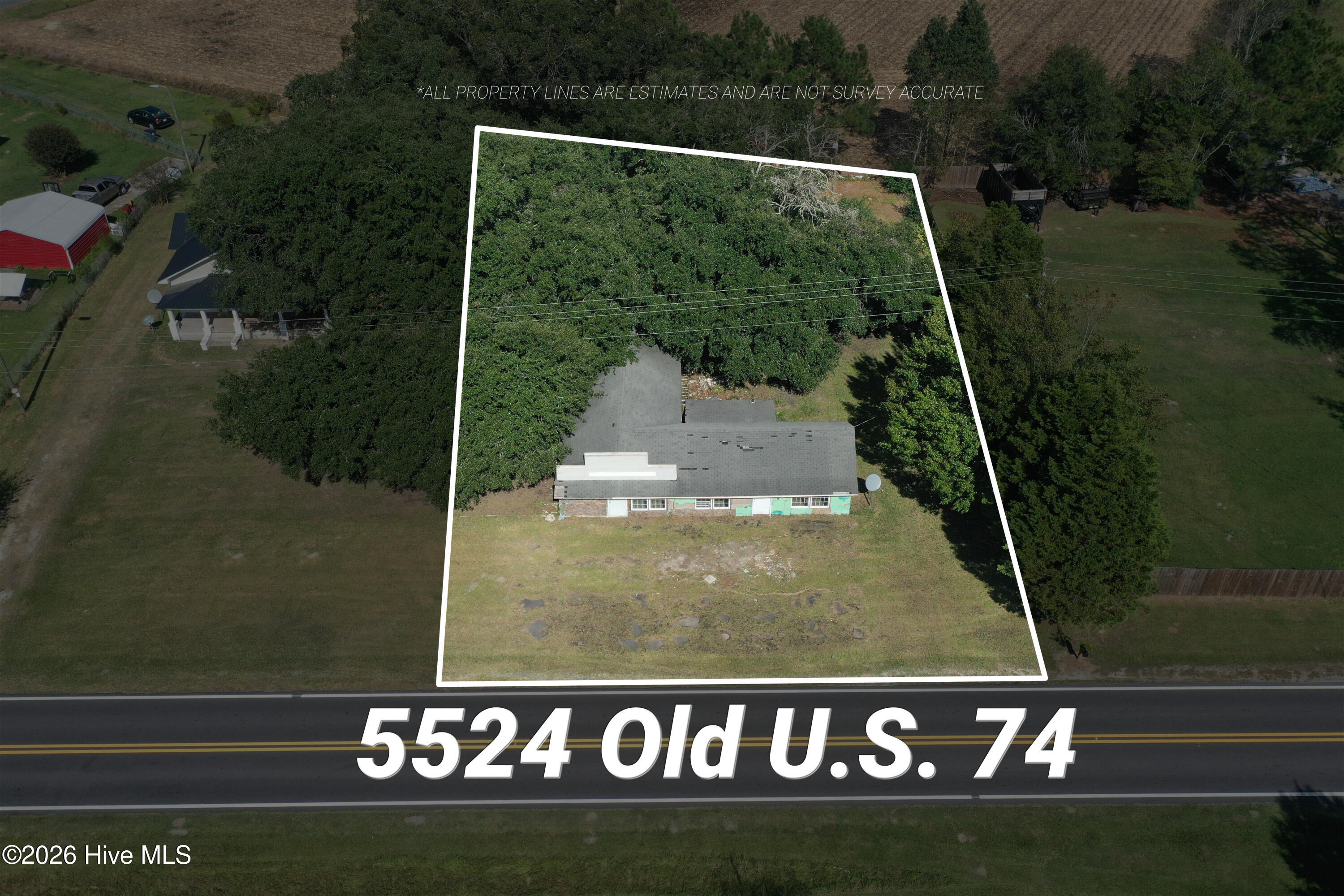 Exterior photo of 5524 Old Us Highway 74, Chadbourn, NC 28431. MLS: 100596976