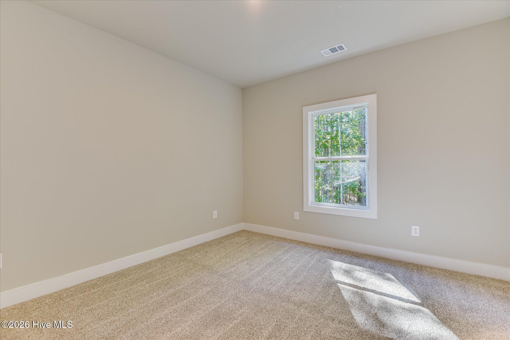 Bedroom 3 with shared access to full bathroom