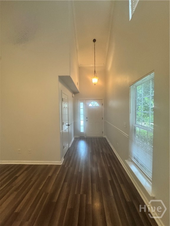 entry - tall ceilings