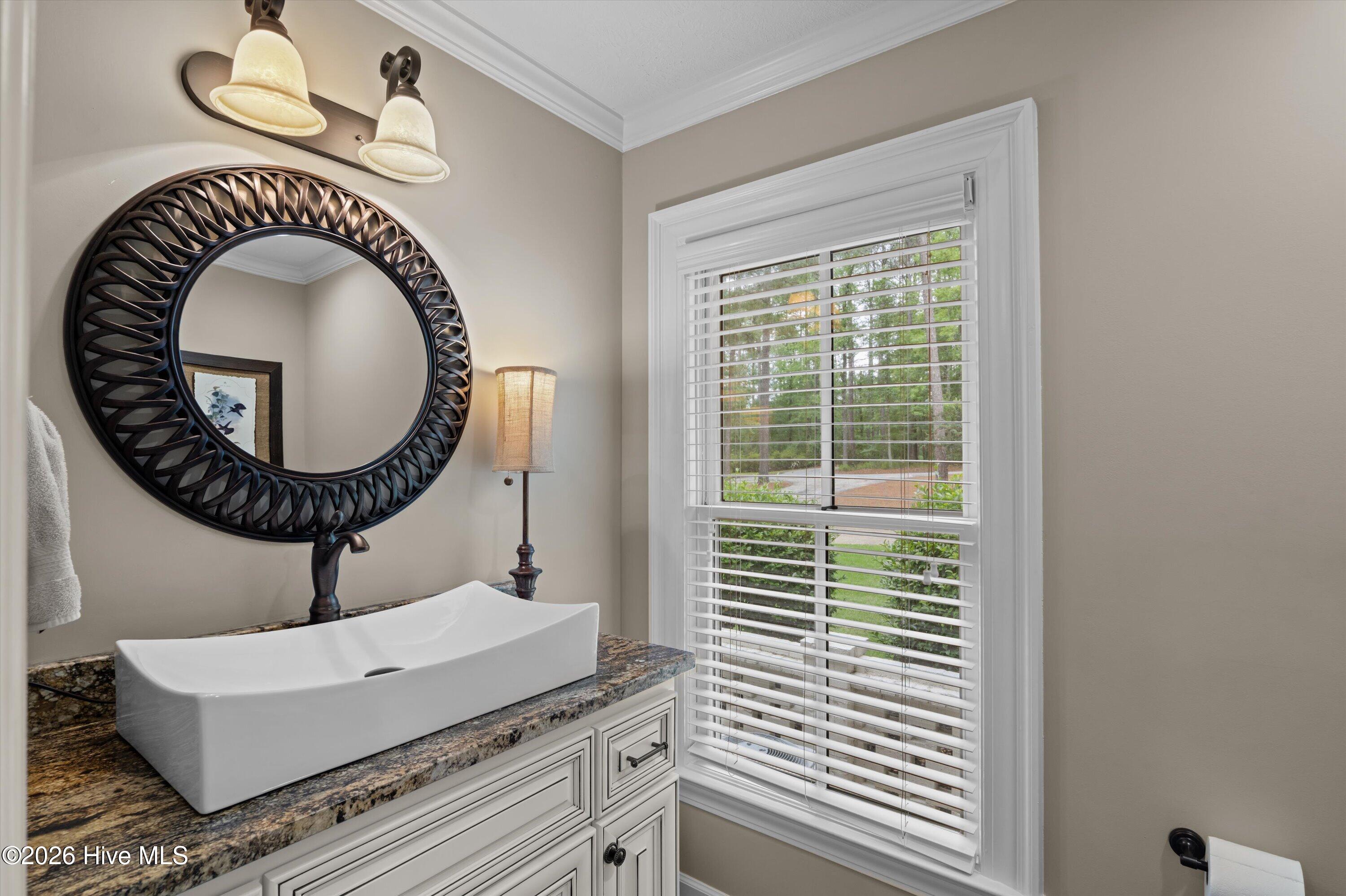 Powder room on main floor
