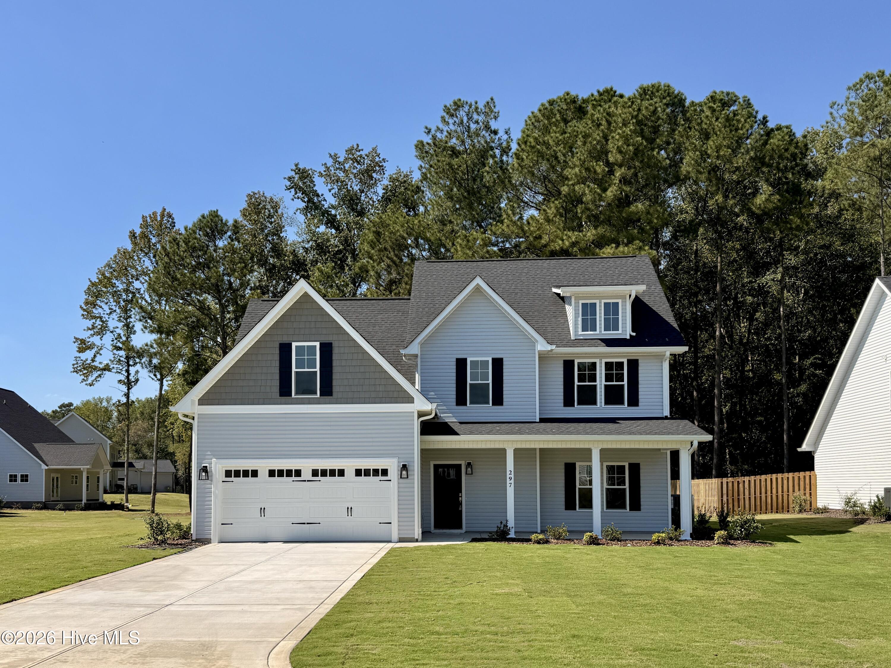 Photo 1 of Single family home for sale at 297 Elijah Way, Vass, NC 28394 | MLS# 100584114 | Listing updated on 2026-10-03
