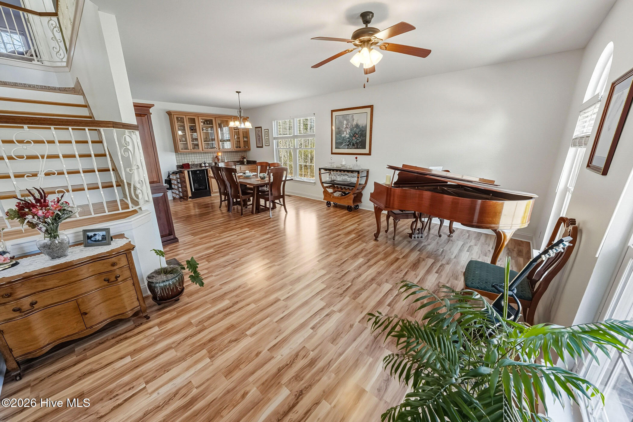 Foyer & Living Room