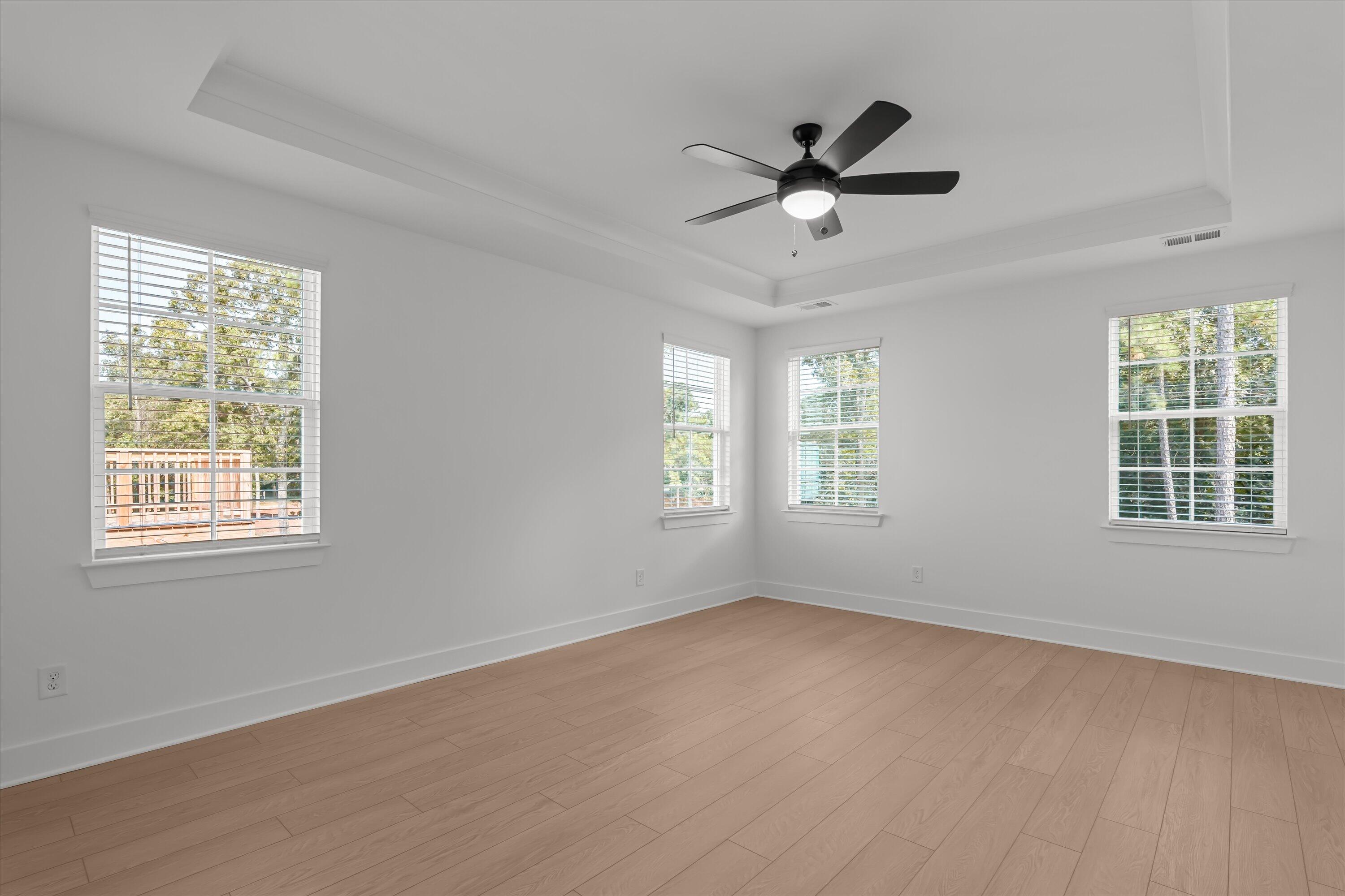 Stock photo primary bedroom