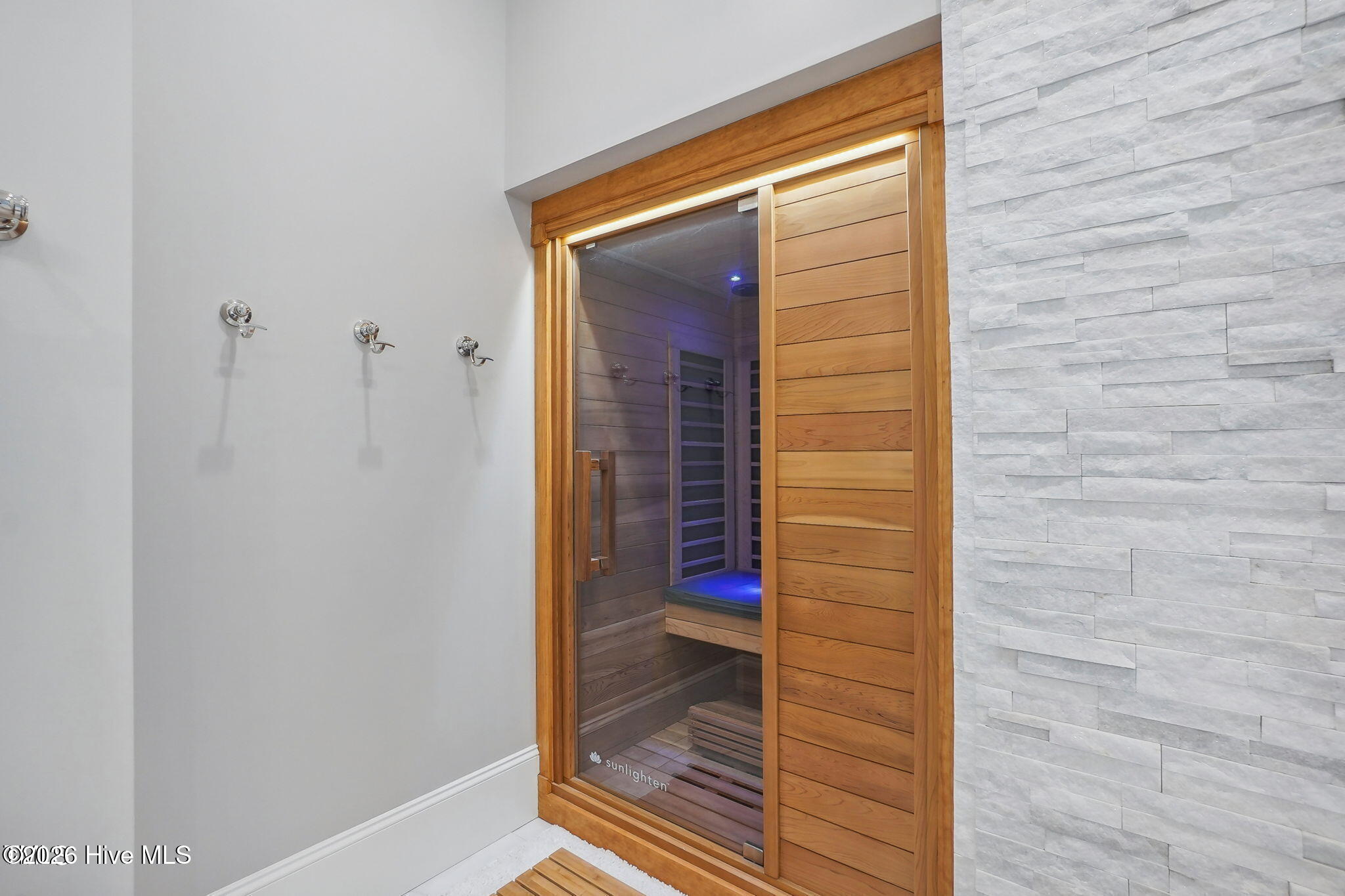 Sunlighten infared sauna with led lighting