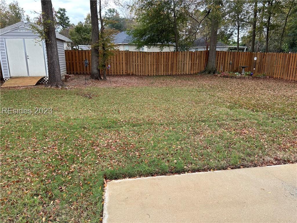 Back yard