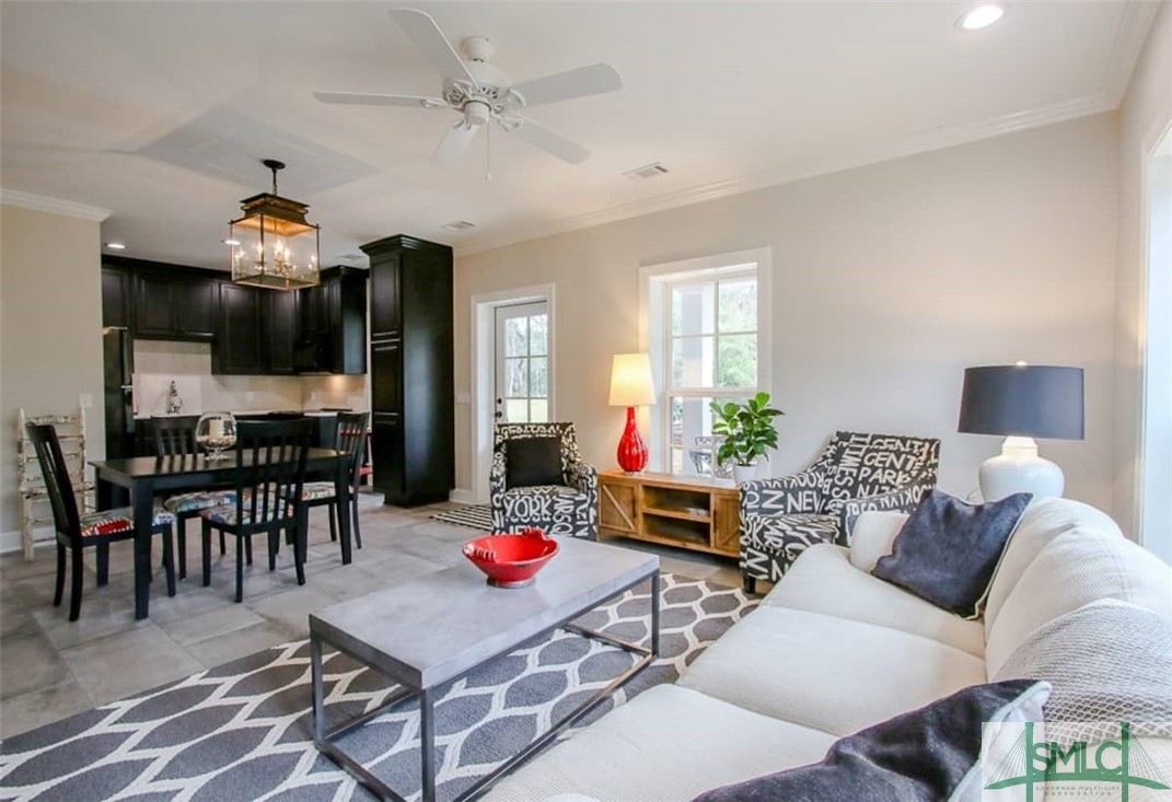 Porcelain tile floors