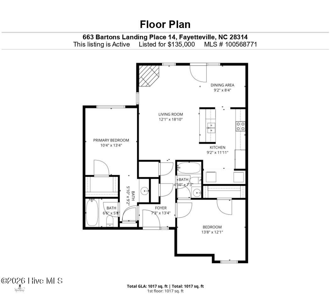 Condo For Rent - 663 Bartons Landing Place #14<br/> Fayetteville, NC 28314