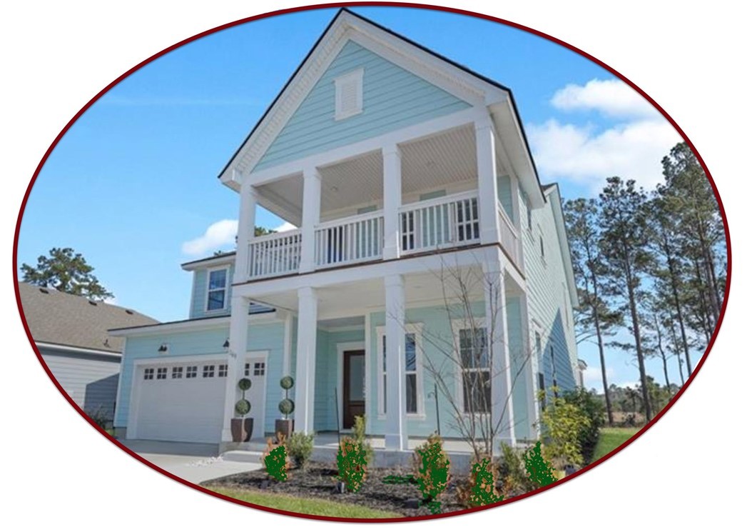 A Favorite Plan in Heartwood with 3000+ sq. ft. plan with 5 bedrooms.  Ready for new homeowner!  Lagoon view dominates backyard.  Median in street out front slows the pace.  Double porches call for a glass of icy tea or fresh lemonade!  Seller is offering great financial options for Buyer.