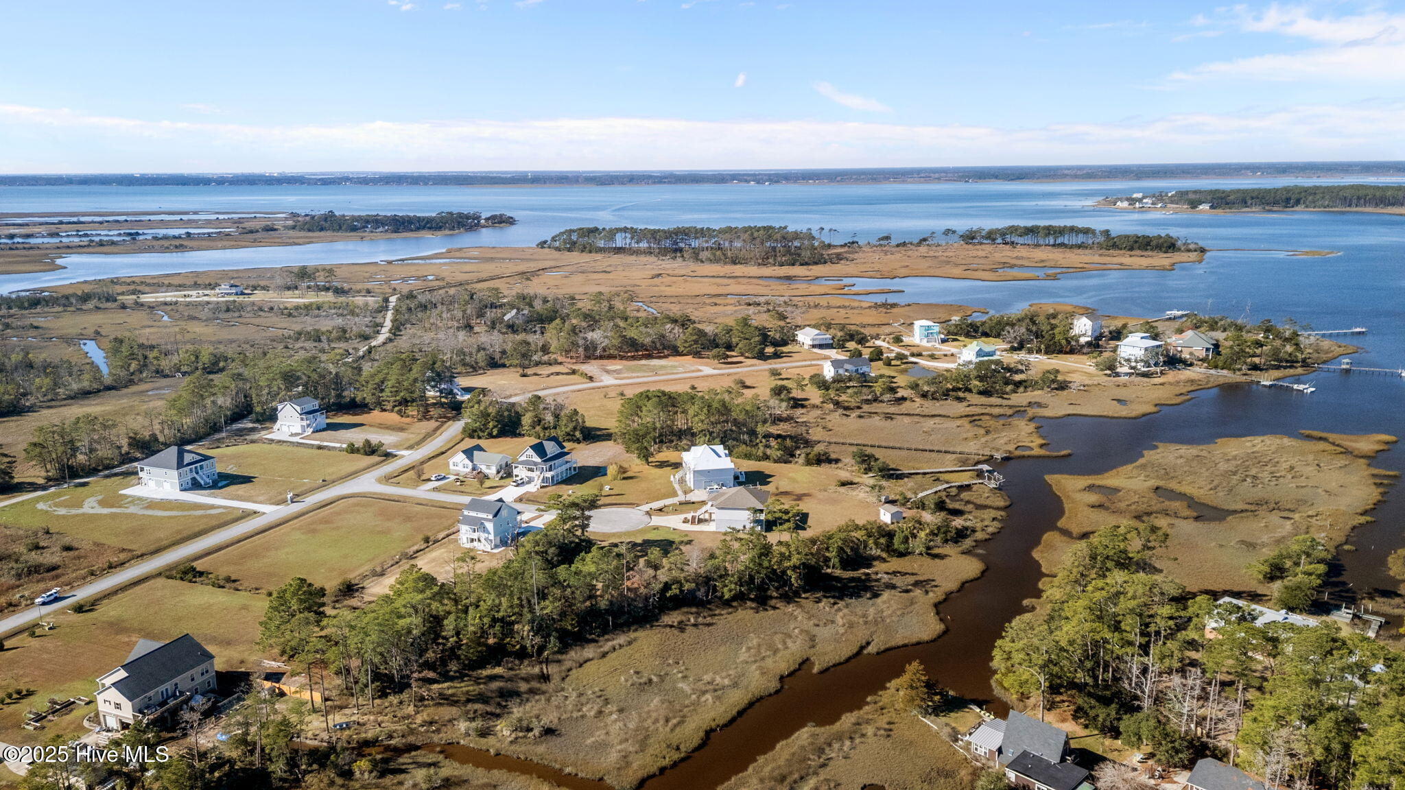 Surrounded by waterways