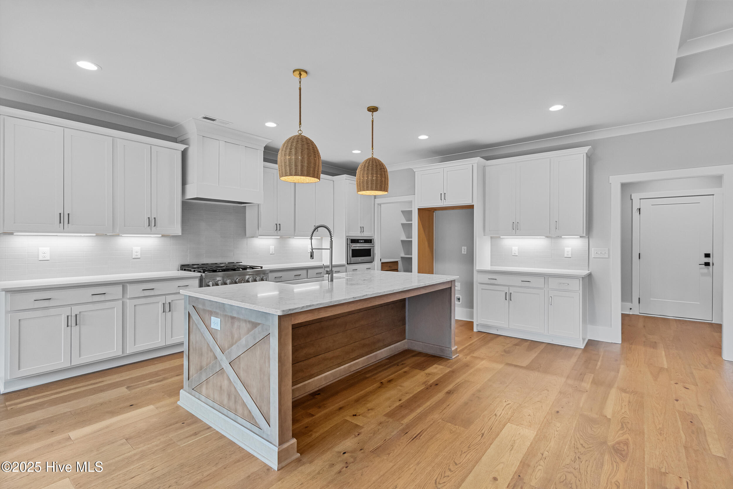 Kitchen with lots of cabinet storage