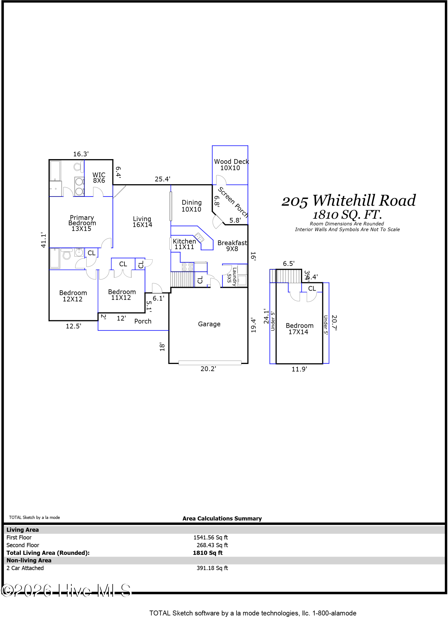 Exterior photo of 205 Whitehill Road, Leland, NC 28451. MLS: 100609784