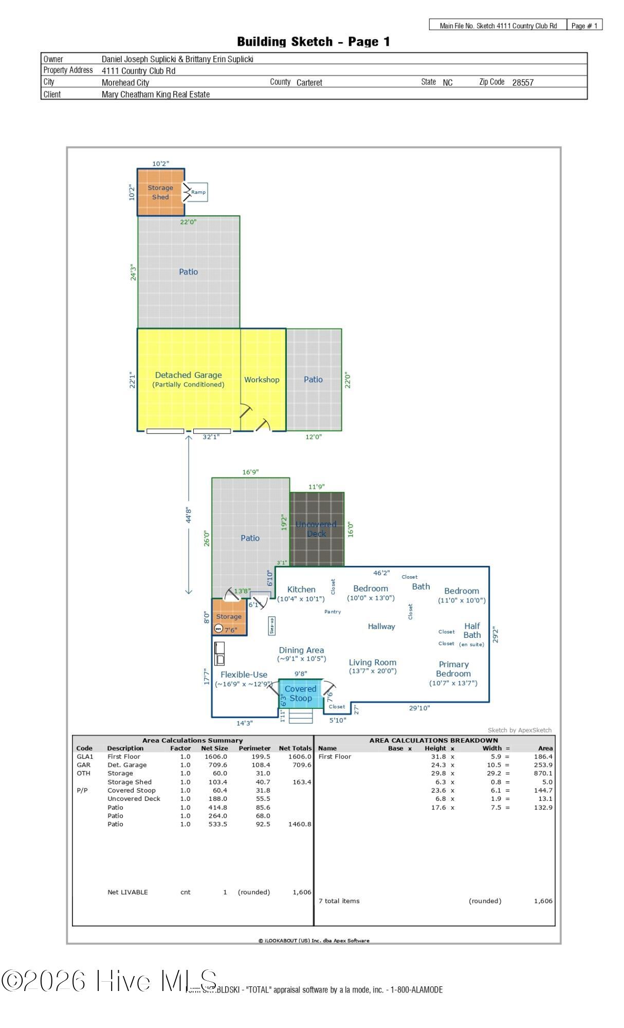 4111 Country Club Road,Morehead City