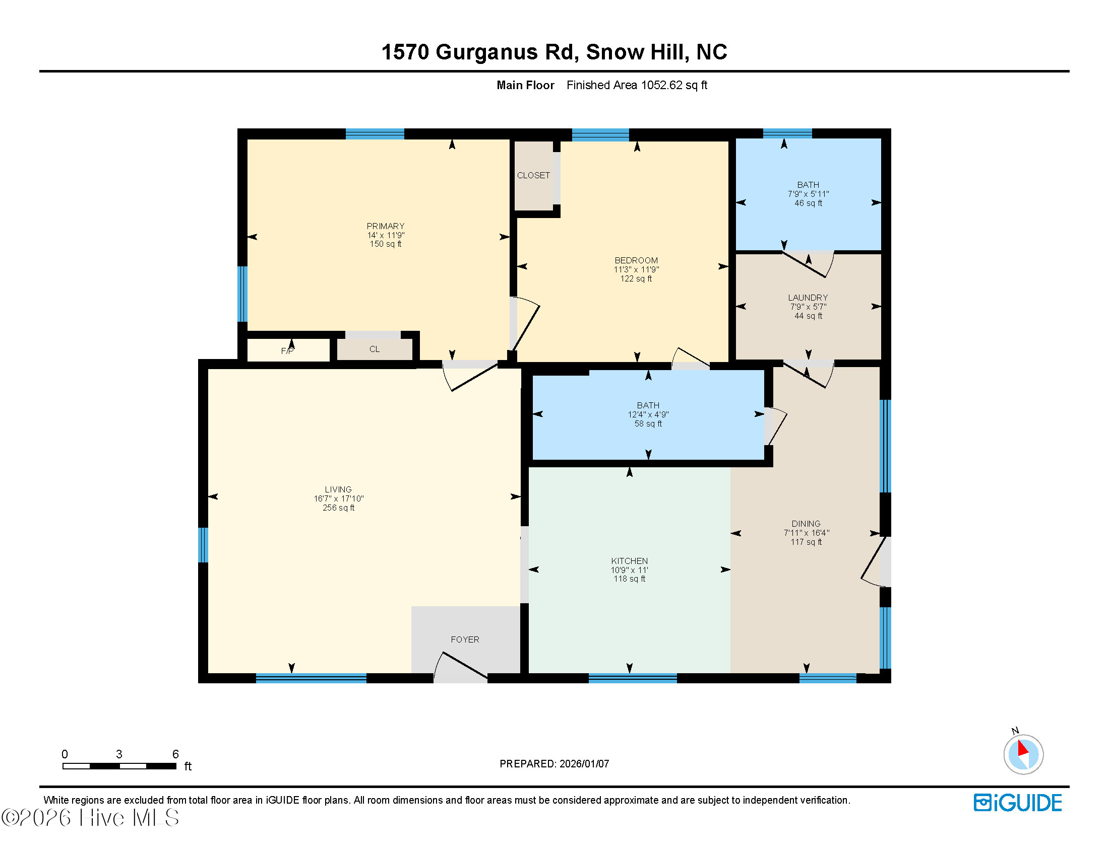 Homes For Sale - 1570 Gurganus Road<br/> Snow Hill, NC 28580