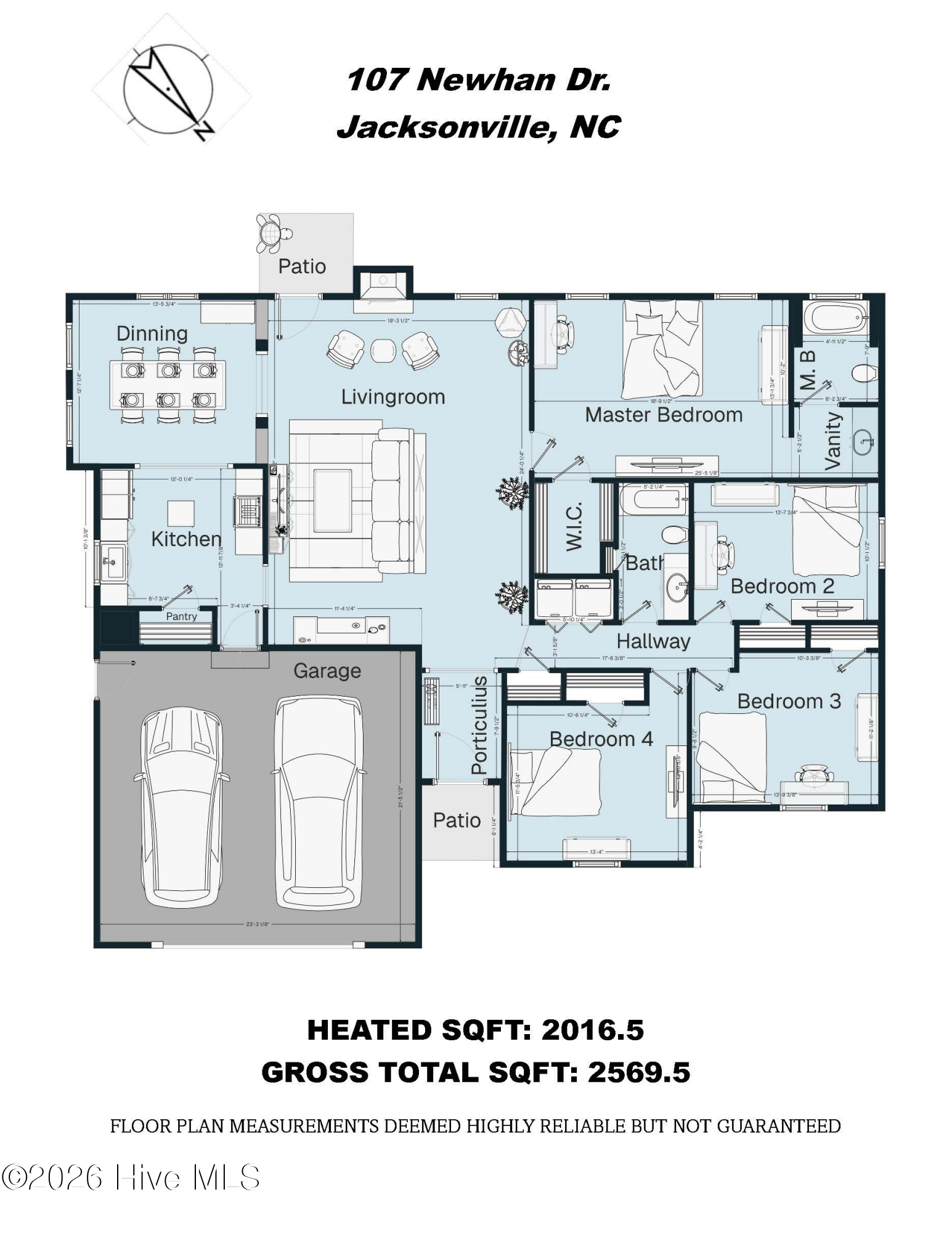 Homes For Sale - 107 Newhan Lane<br/> Jacksonville, NC 28546