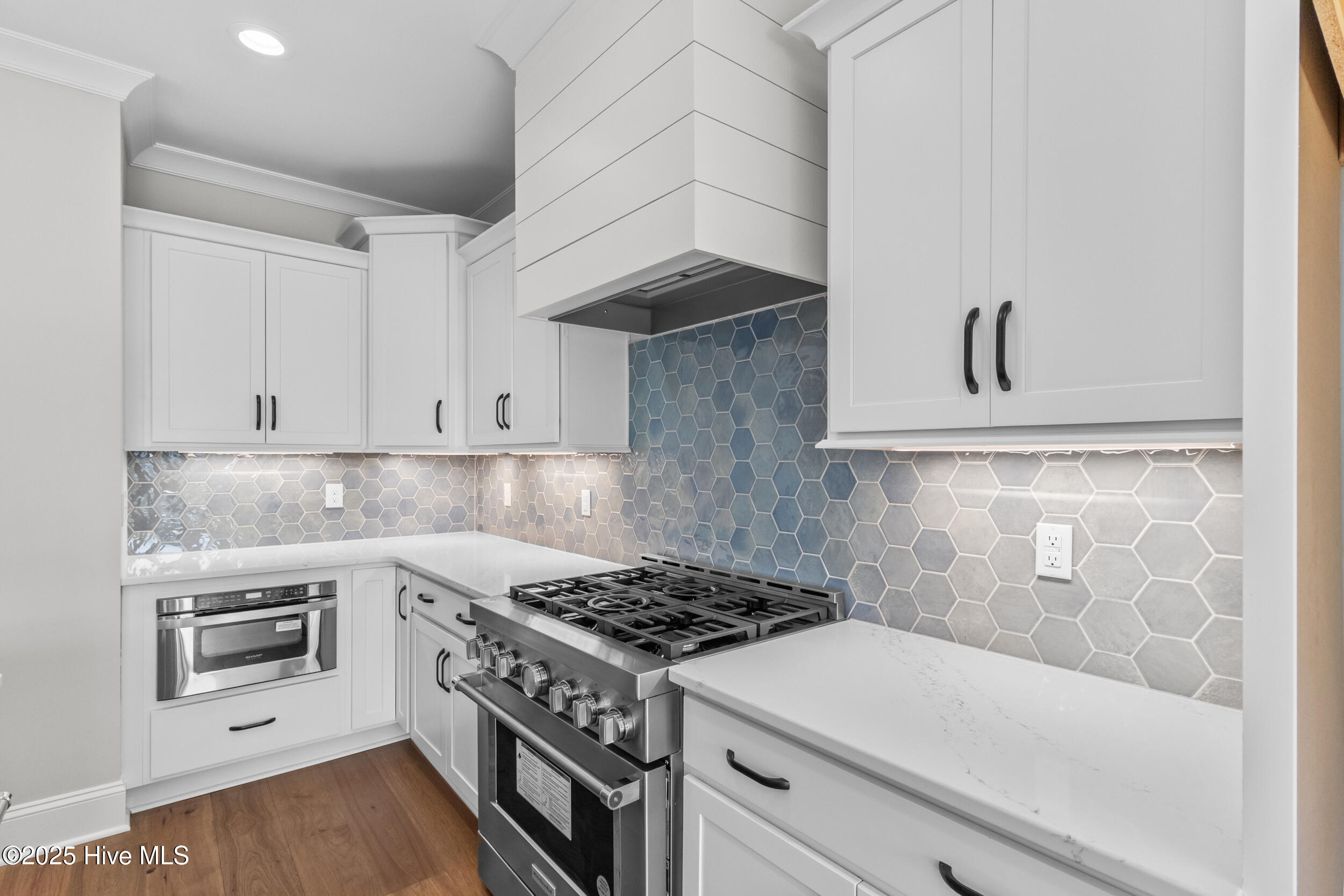 Kitchen with new appliances