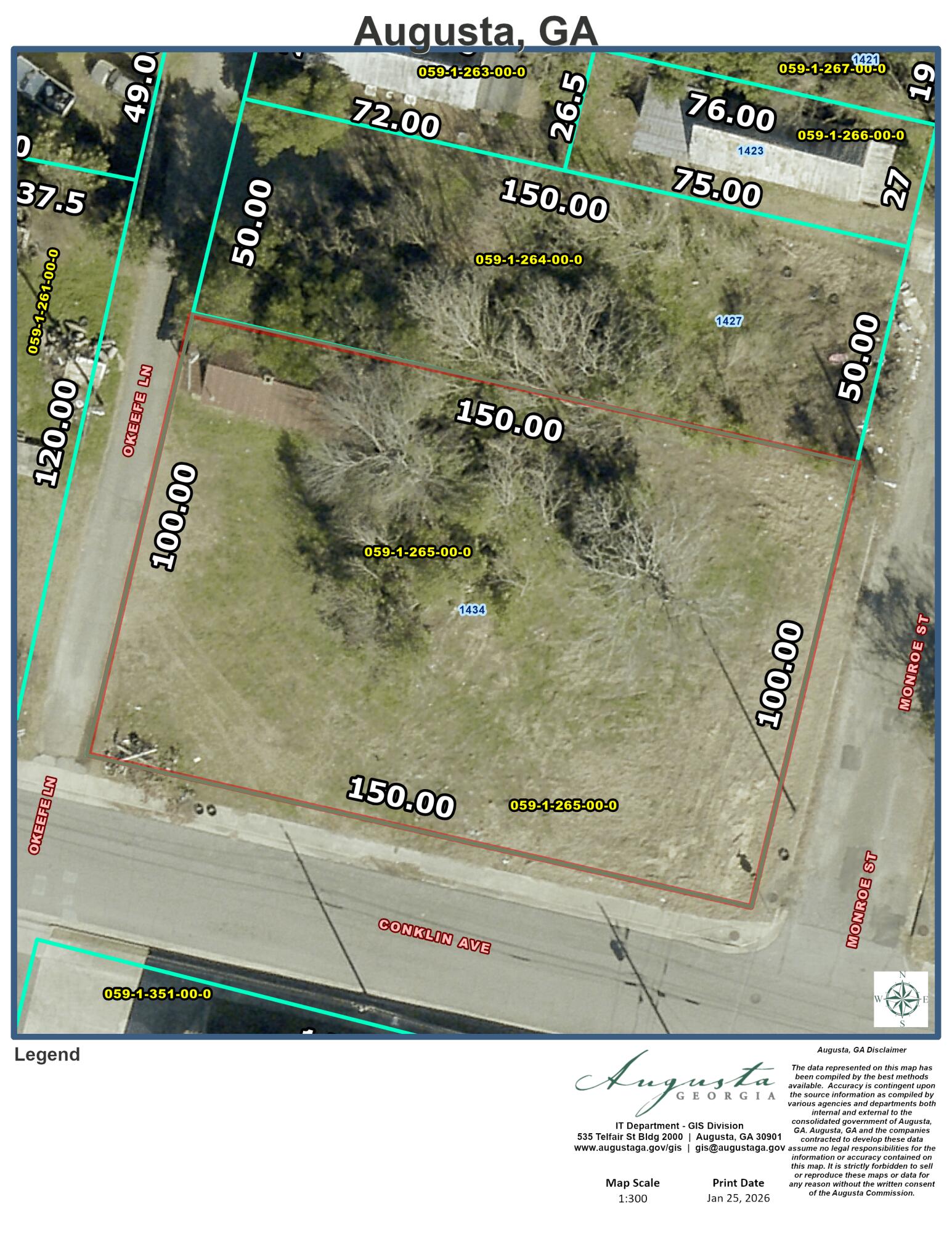 Homes for sale in Augusta, GA | 1434 Okeefe Ln, Augusta, GA 30901 | MLS# 551385