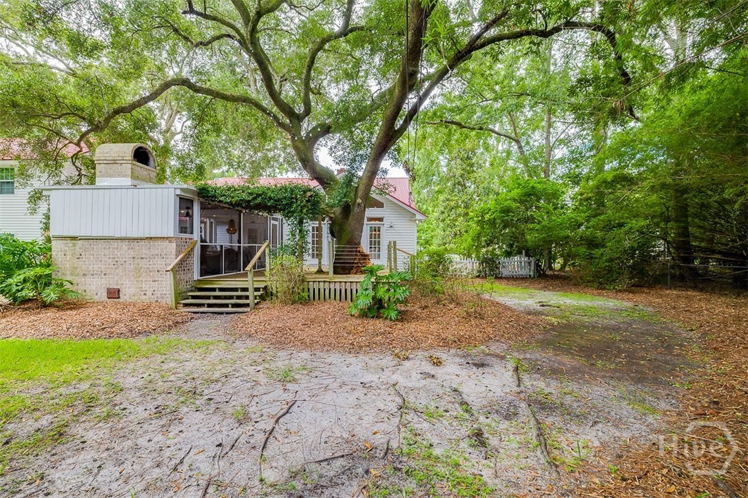 Back yard