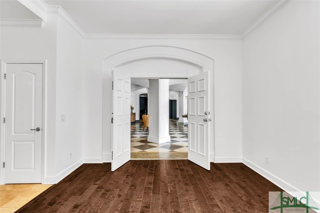 Unit 102 Entrance Leading into Lobby