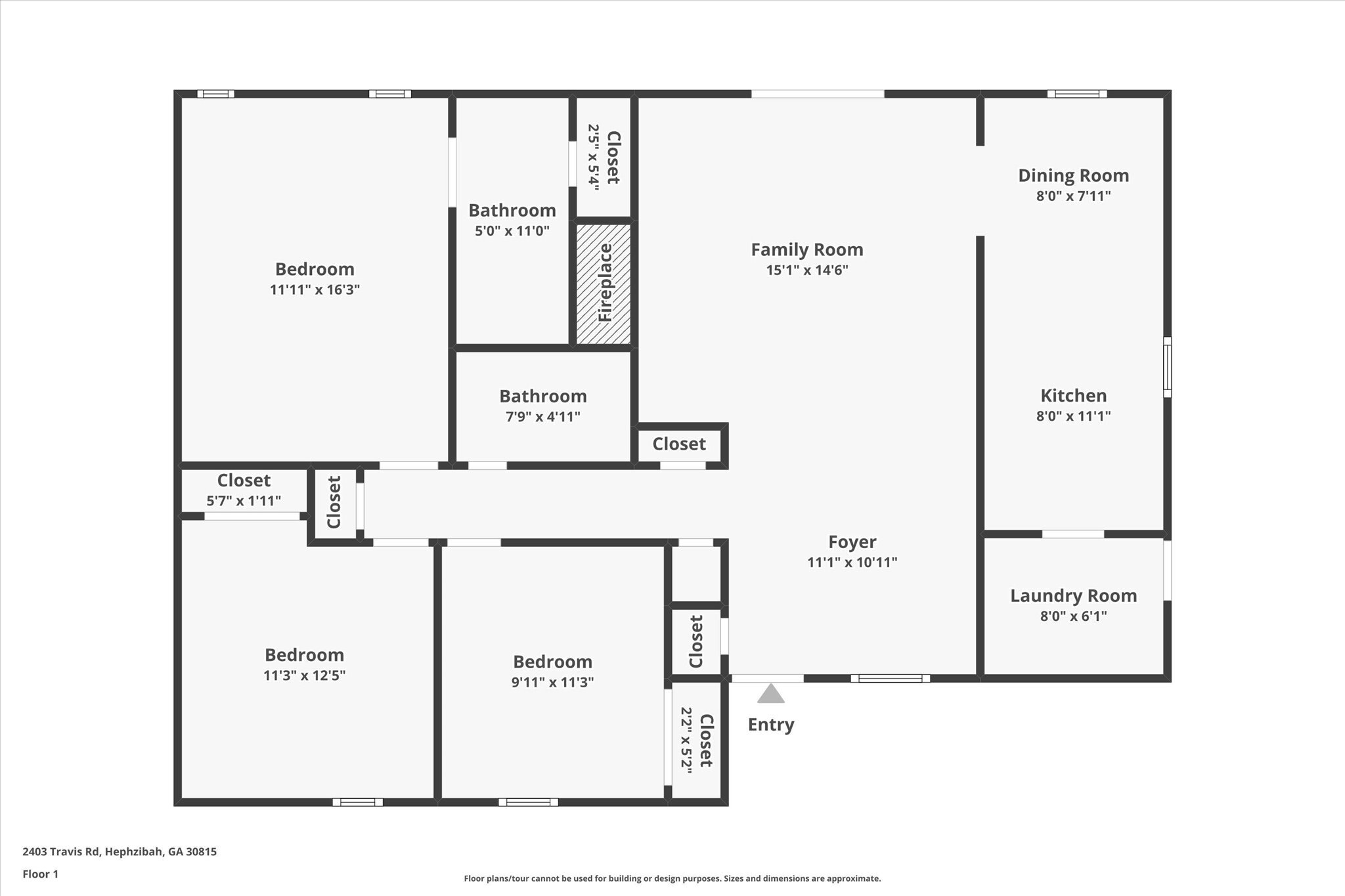 Homes For Sale - 2403 Travis Road<br/> Hephzibah, GA 30815
