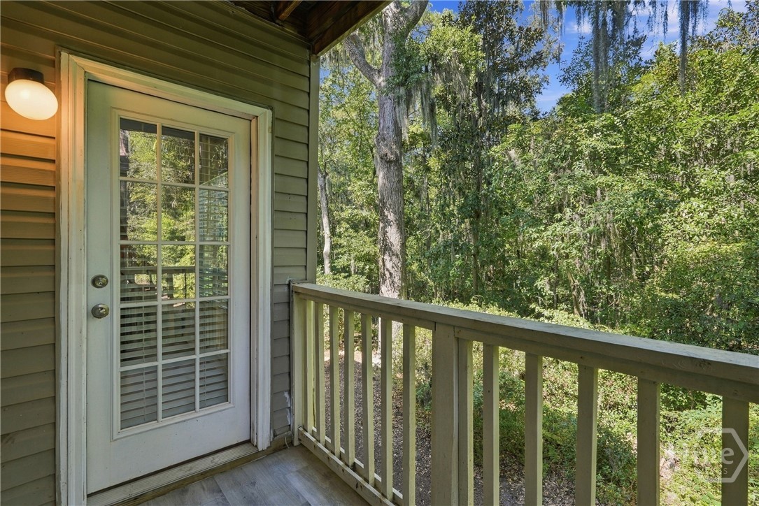 Private Balcony w/ Wooded Views