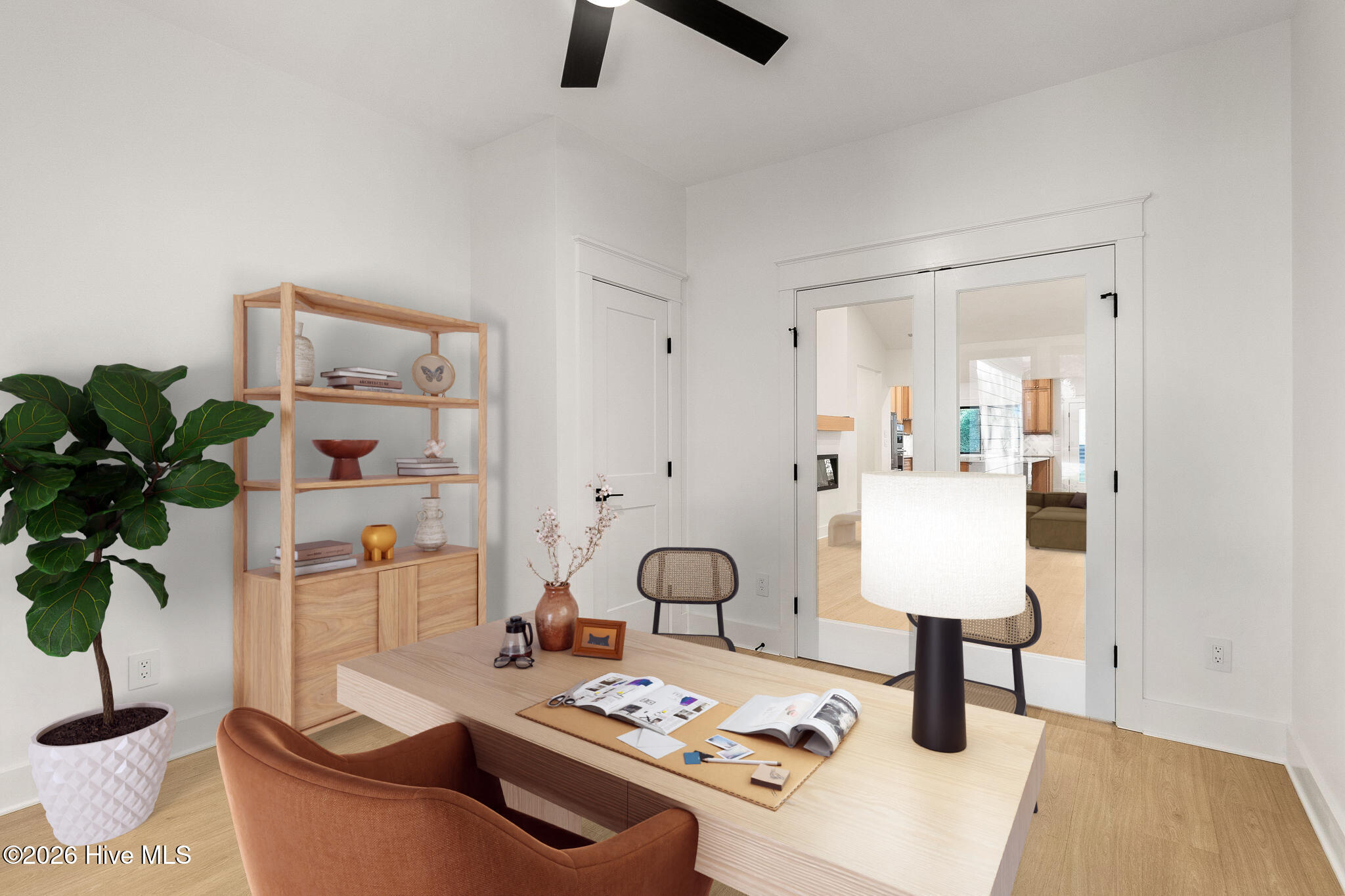 Virtually Staged Office