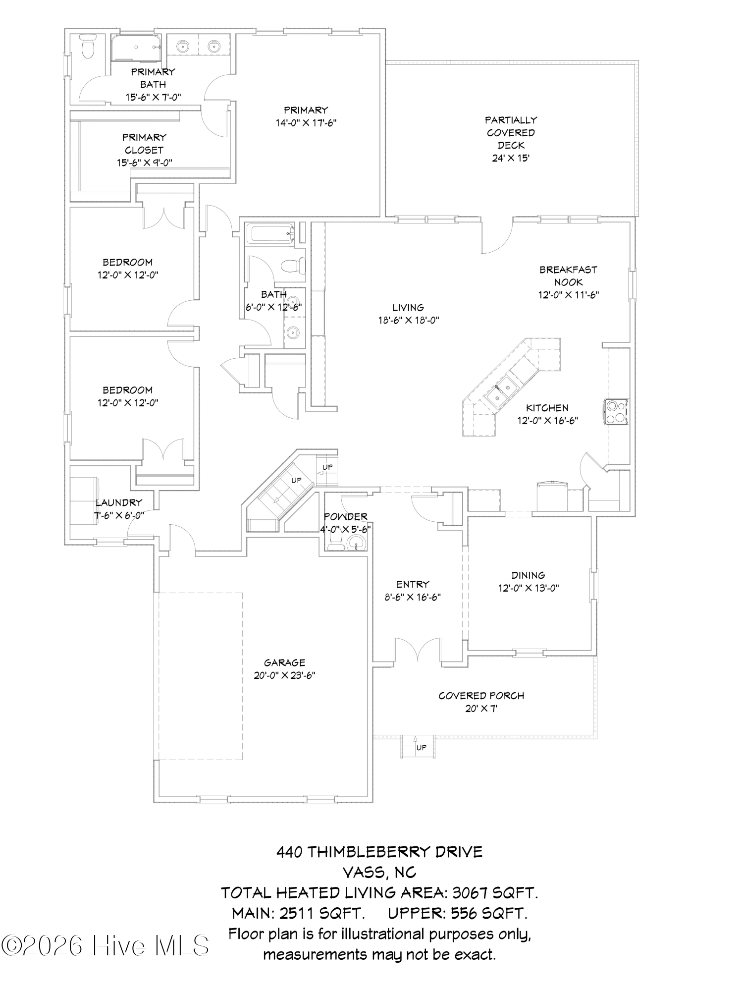 Exterior photo of 440 Thimbleberry Drive, Vass, NC 28394. MLS: 100609247