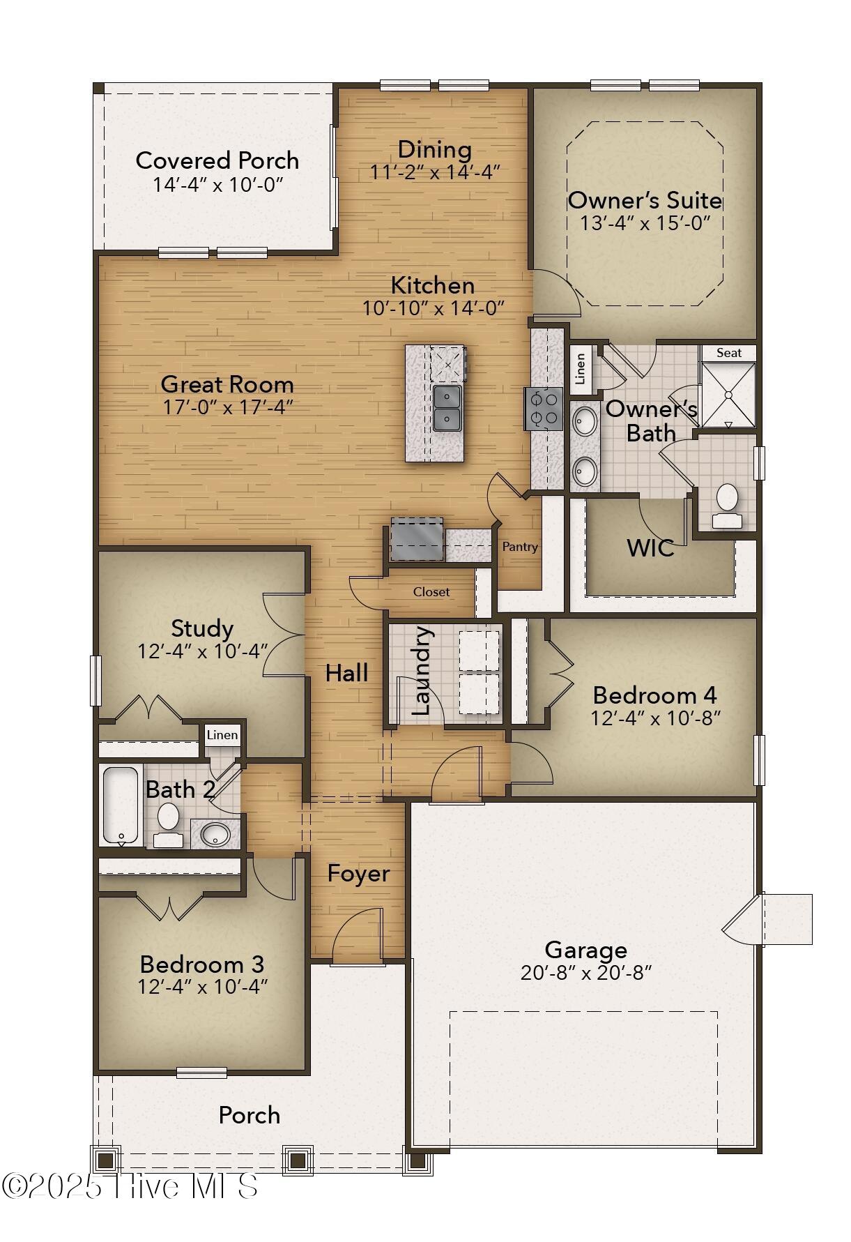 669 Edgeside Drive SE, Bolivia, NC 28422 – photo 3: Lot 206GM - Floorplan
