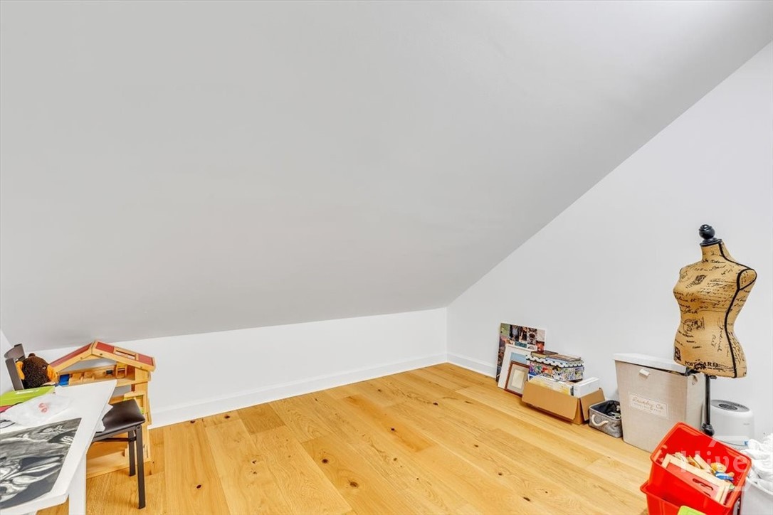 Hidden storage behind one of THREE closets in this room.