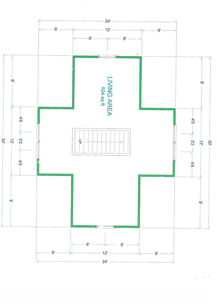 Upper level above garage