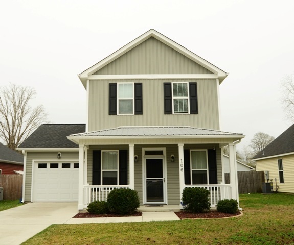 Exterior photo of 106 Thompson Street, Jacksonville, NC 28540. MLS: 100582322