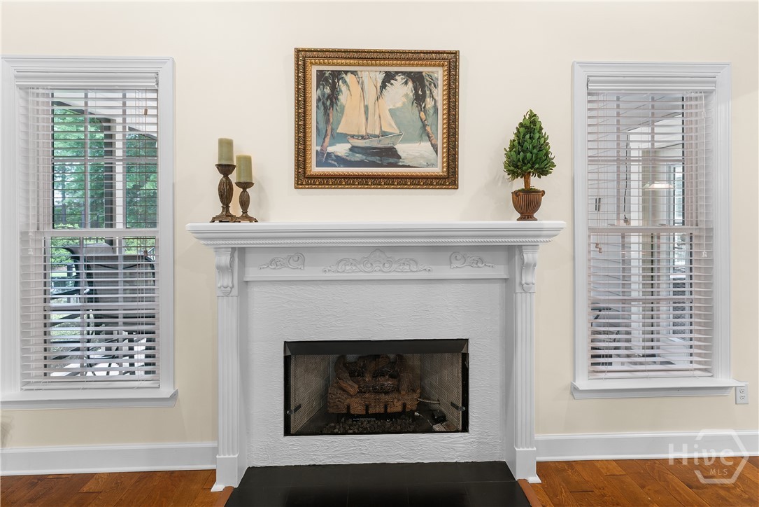 Living Area Fireplace