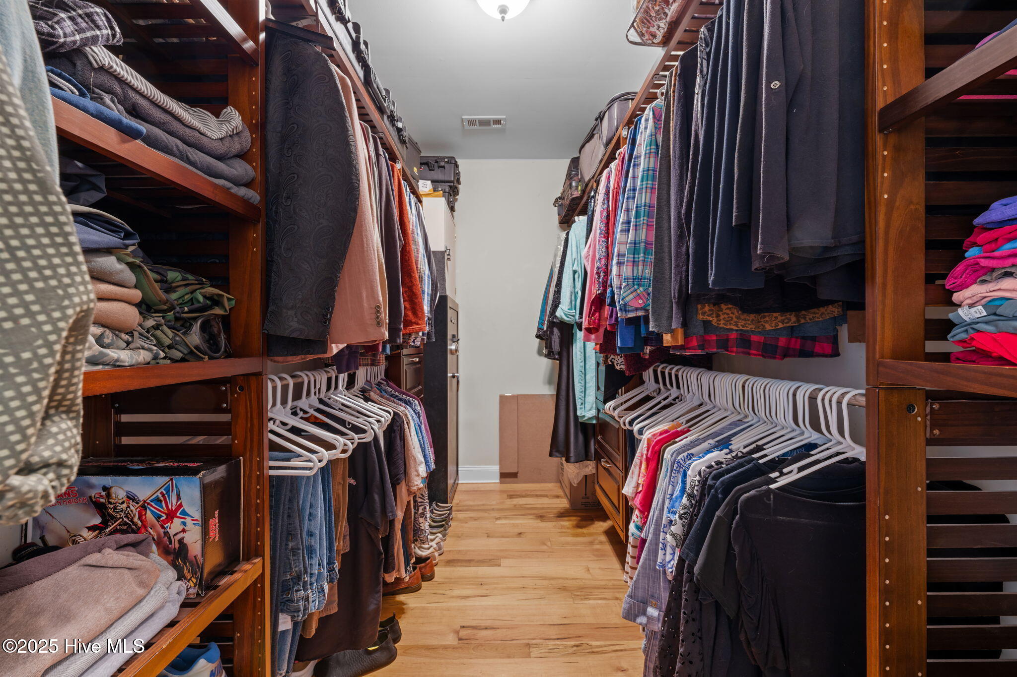 Huge primary closet