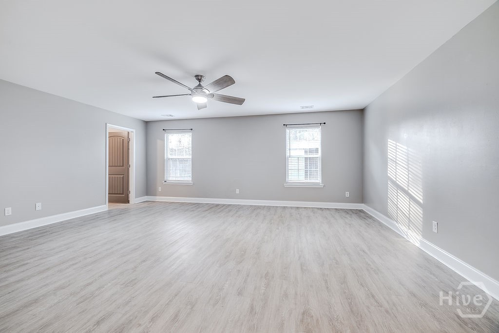 Owner's suite facing rear