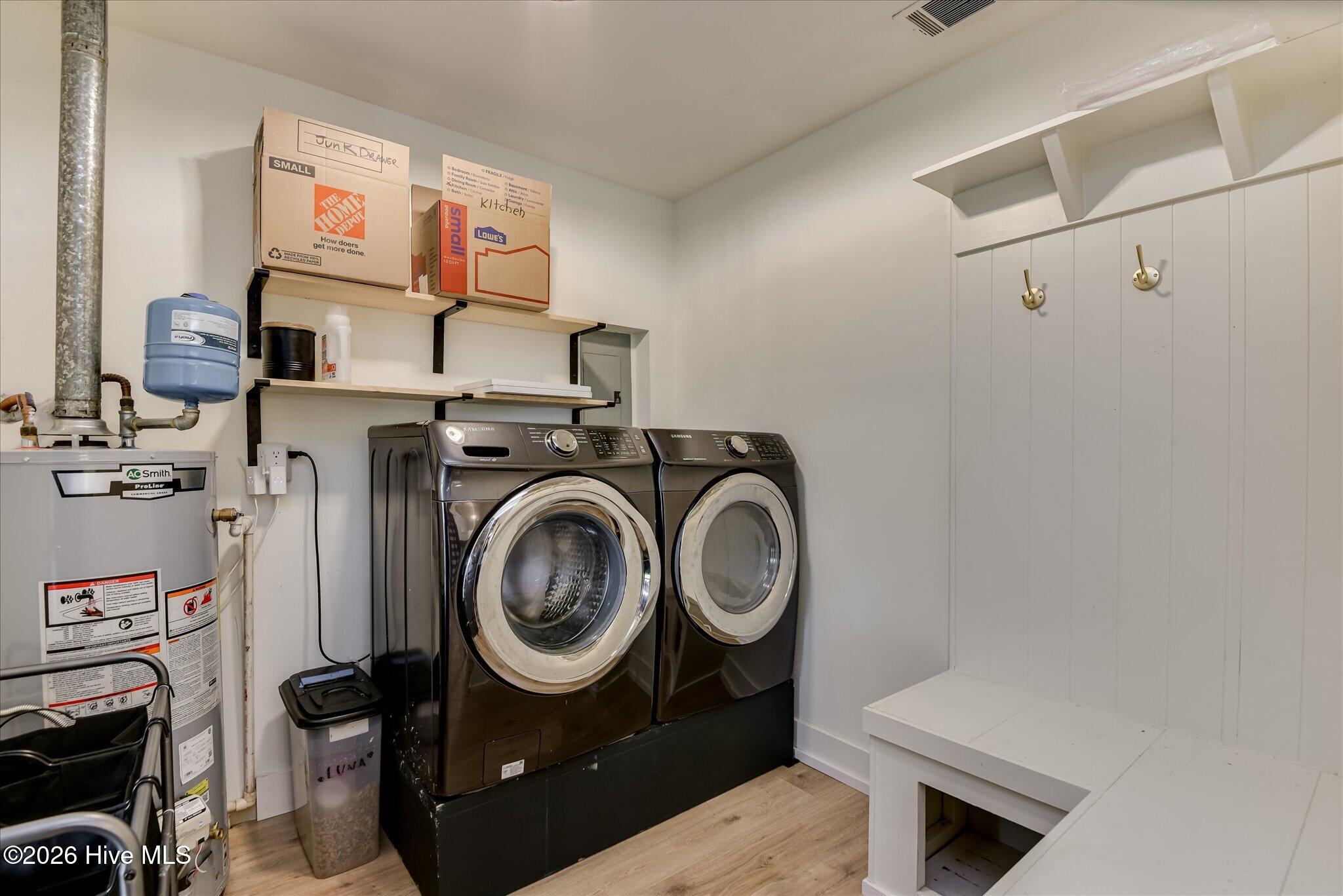 Laundry with built-ins