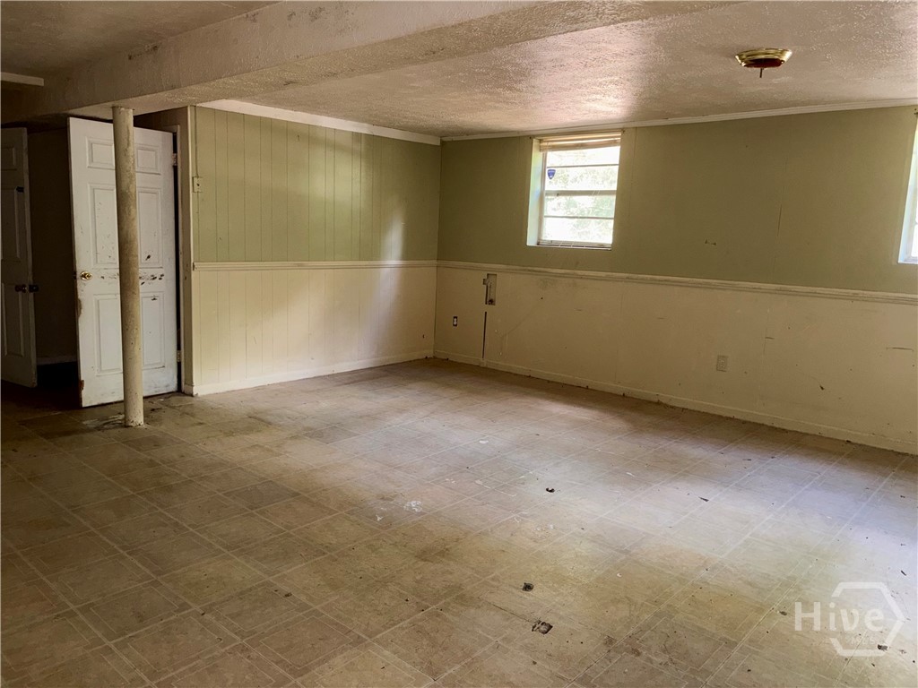 downstairs living area