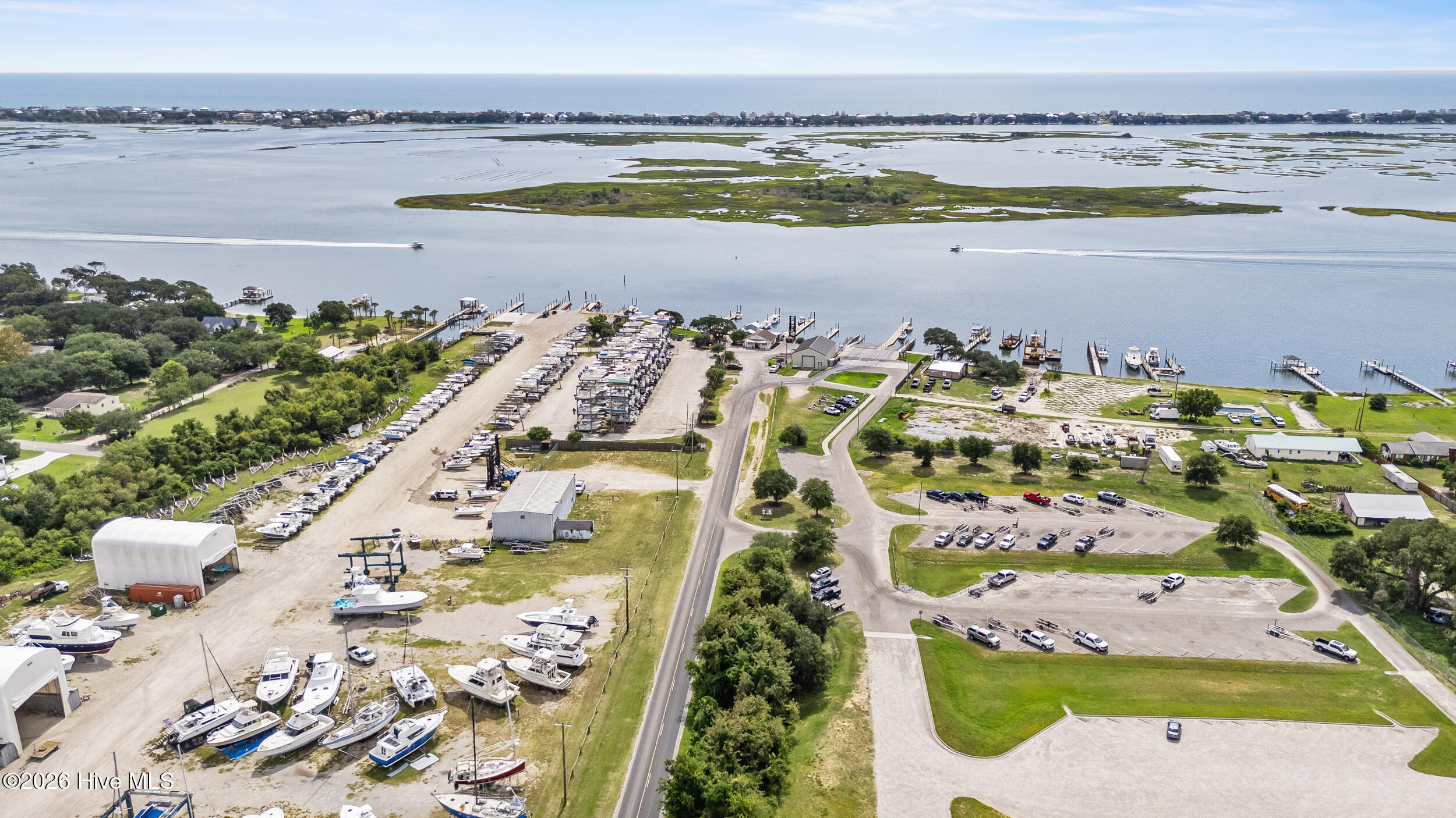 SLOOP POINT MARINA. I mile from property