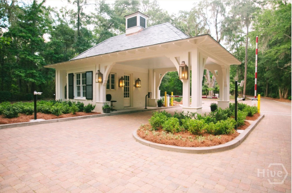 Community Gated Entrance
