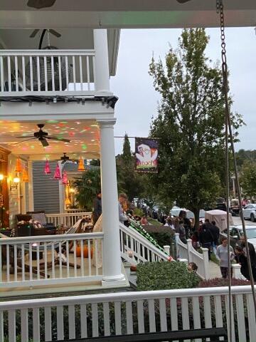 Neighbors Enjoying Holidays