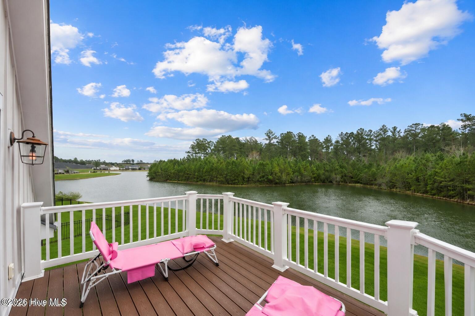 2nd story balcony off of 4th bedroom
