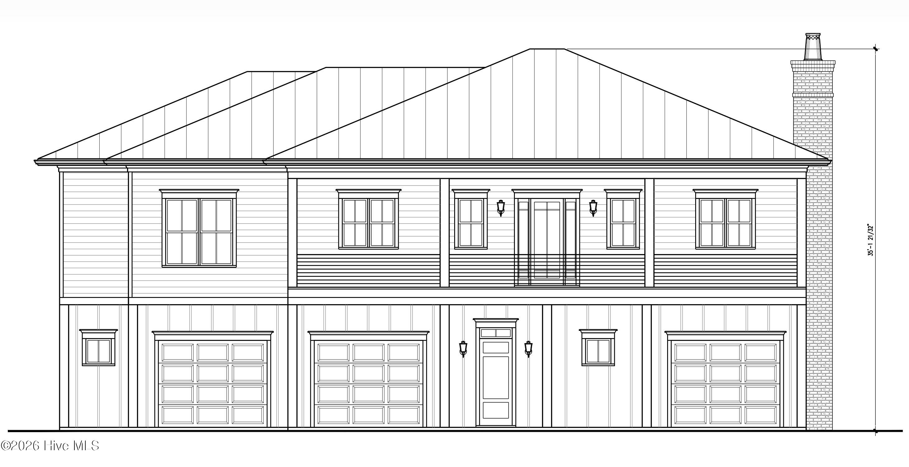 Front Elev for illustration purpose only