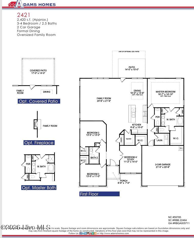 1635 Pecan Drive UNIT Lot 26, Nashville, NC, 27856