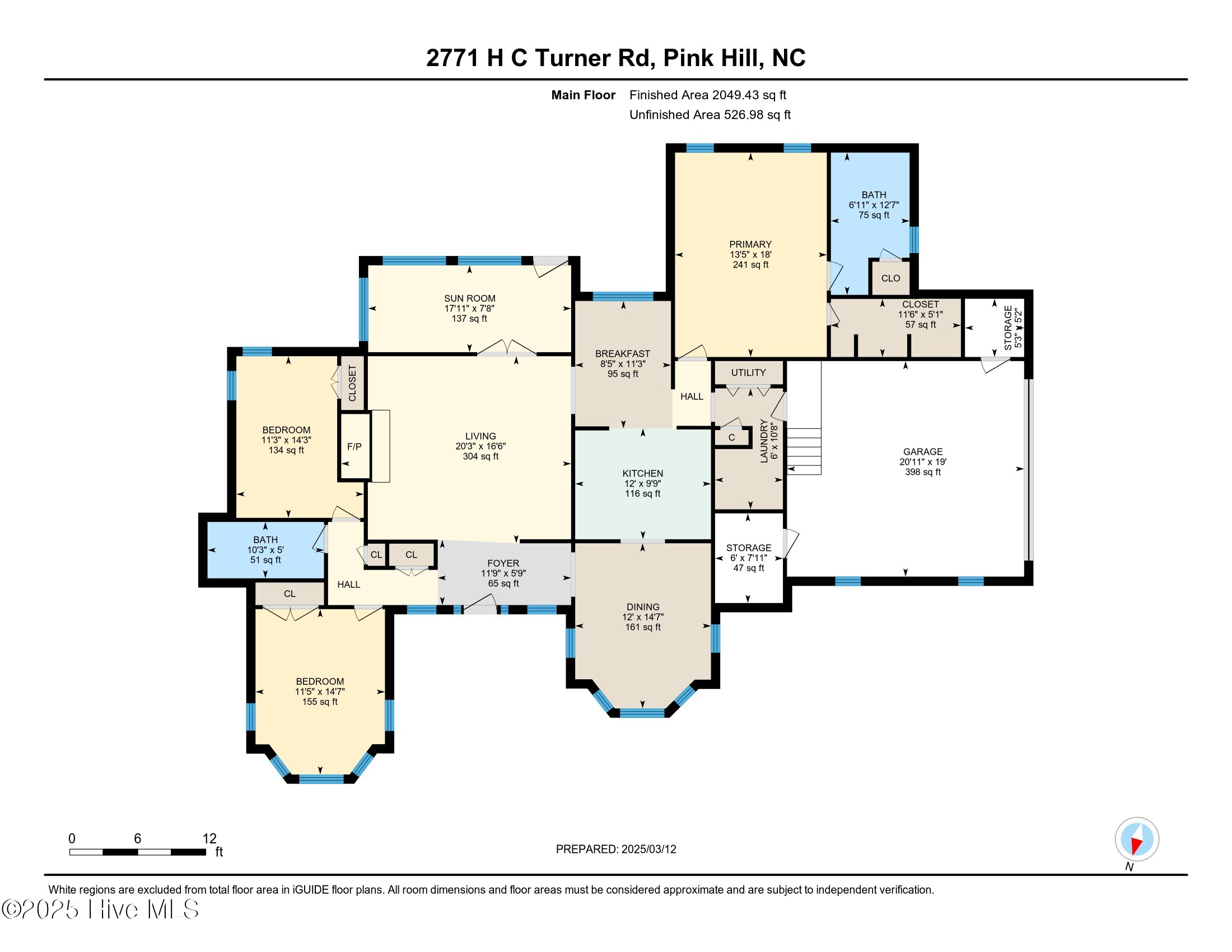 Homes For Sale - 2771 H C Turner Road<br/> Pink Hill, NC 28572