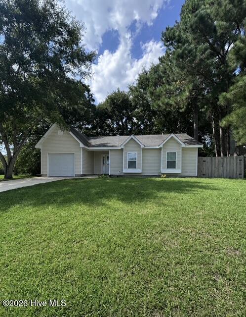 Exterior photo of 101 Cottonwood Court, Jacksonville, NC 28546. MLS: 100597065