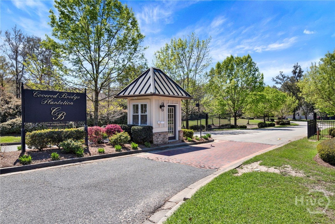 Gated Community Entrance