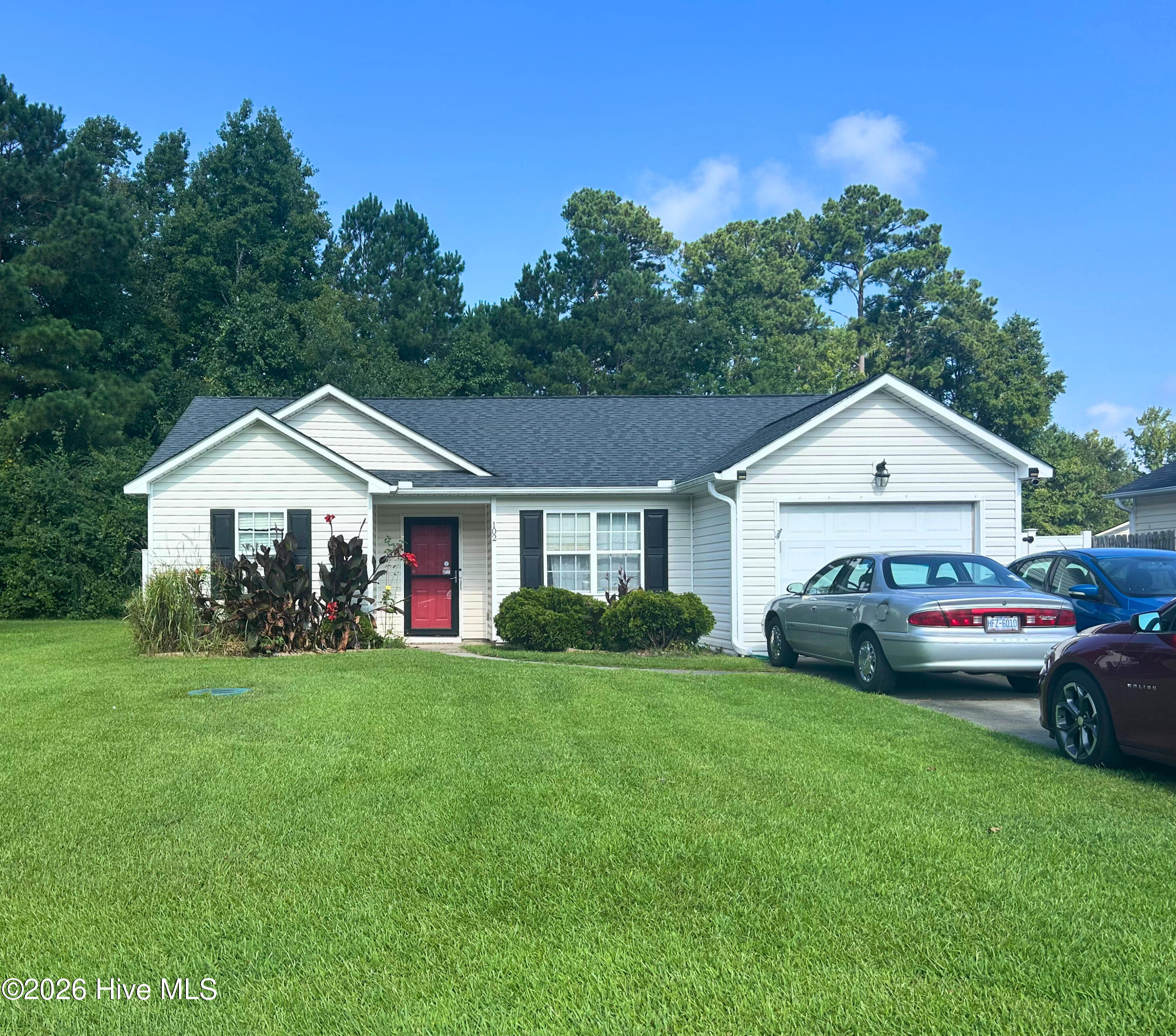 Exterior photo of 102 Mocha Court, New Bern, NC 28560. MLS: 100601634