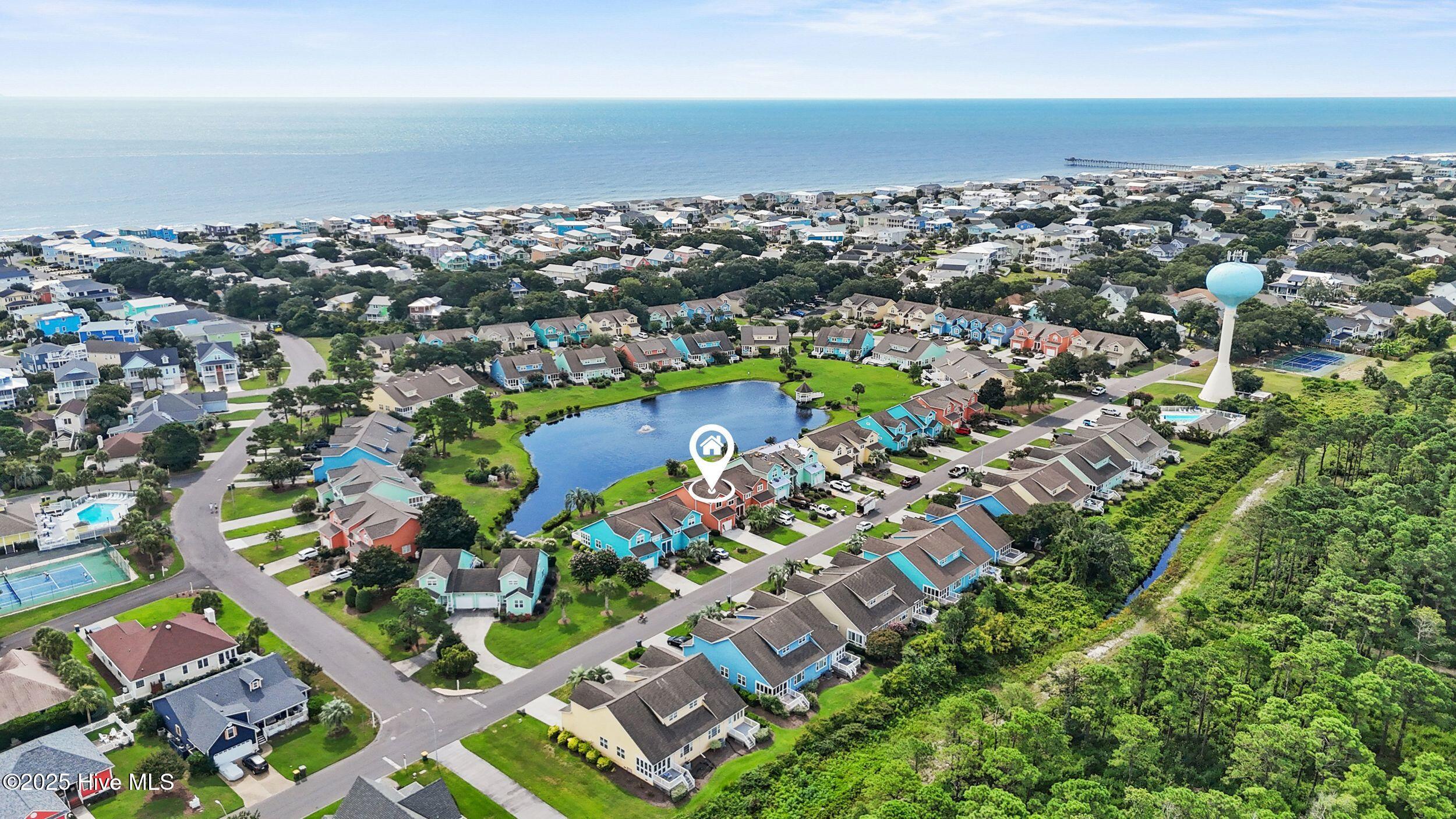 656 Settlers Lane, Kure Beach, NC 28449 – photo 3: drone view