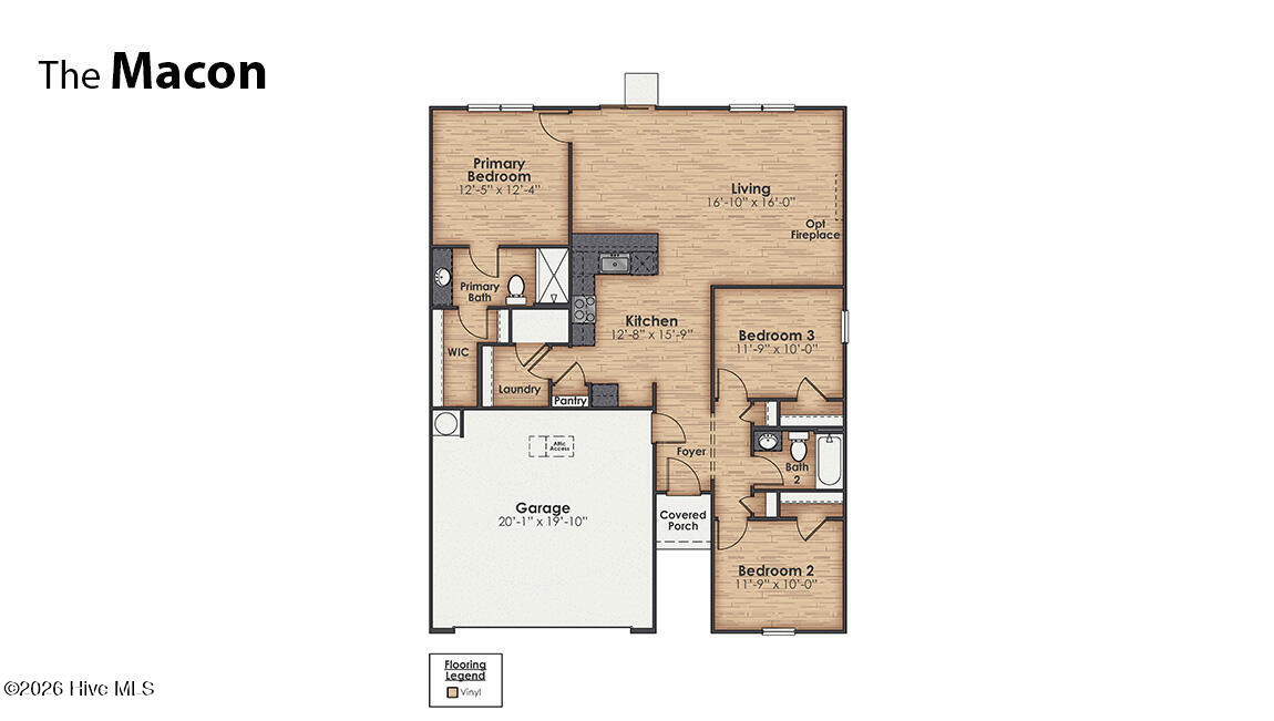 3rd image of 542 Barrelwood Dr #Lot 88, Jacksonville, NC 28546 | MLS# 100597176