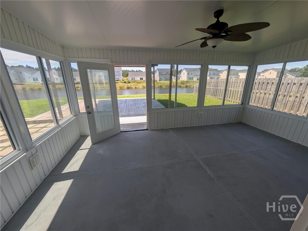Sun Porch overlooking lagoon