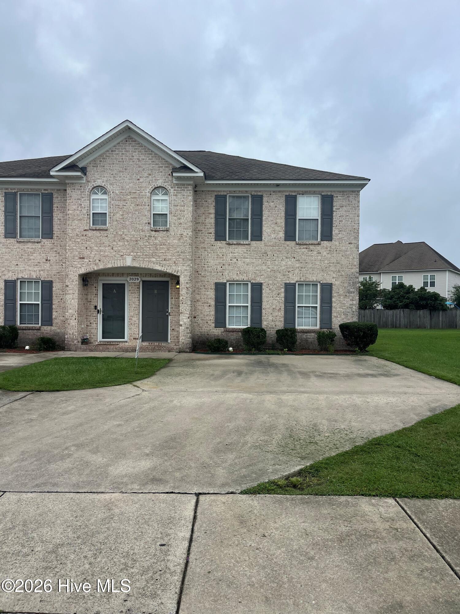 Exterior photo of 2029 Cambria Drive B, Greenville, NC 27834. MLS: 100593457